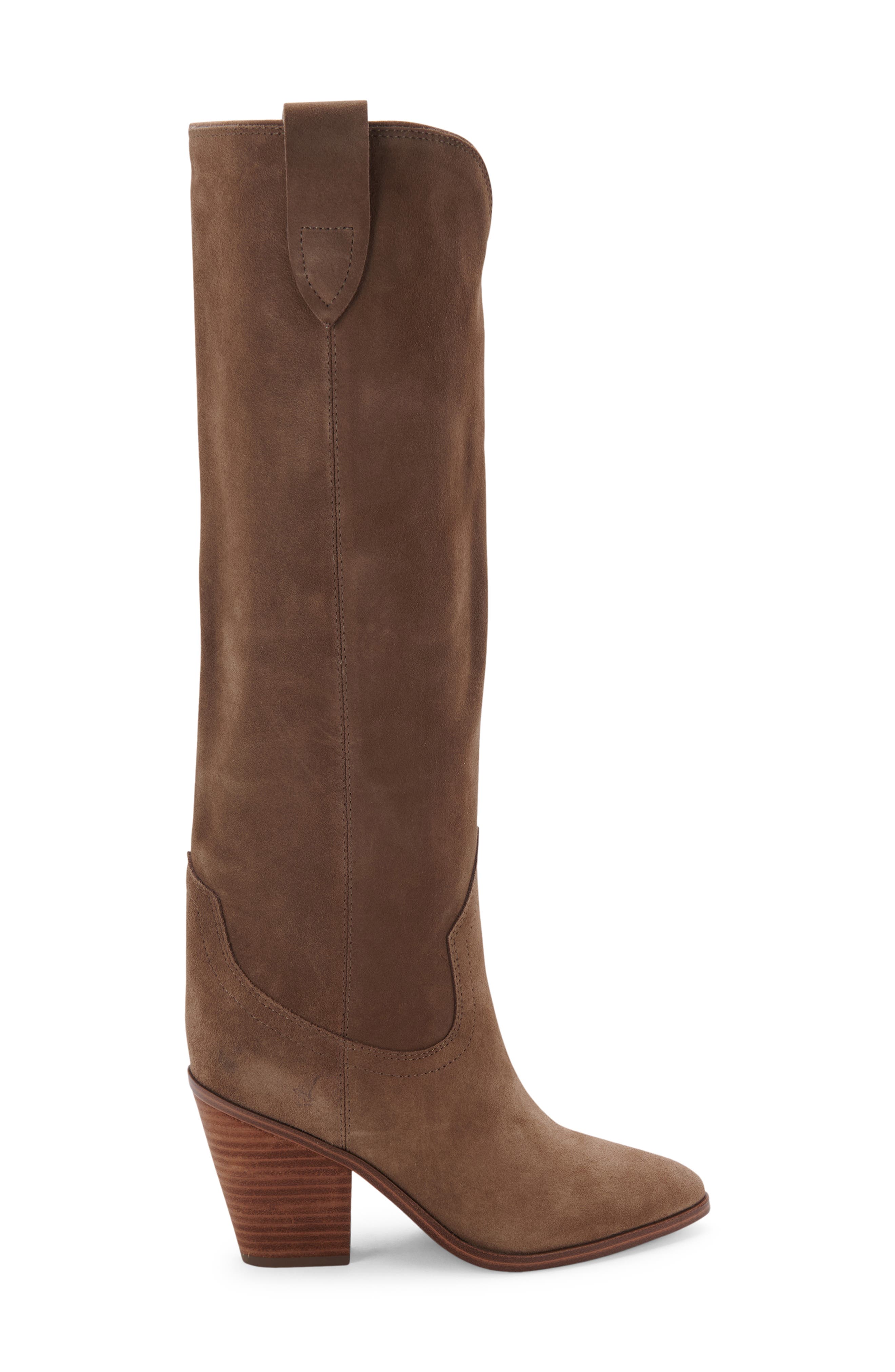 Wylde Waterproof Pointed Toe Boot, Alternate, color, TAUPE SUEDE