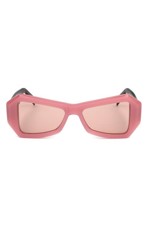 53mm Square Sunglasses