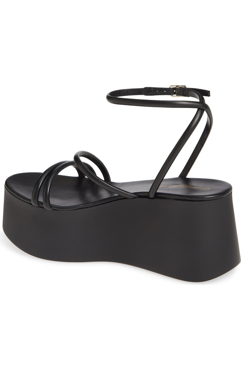 Gianvito Rossi Strappy Platform Sandal, Alternate, color,