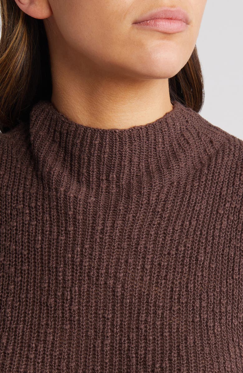 Rails Astrid Fringe Hem Cotton Sweater Tank, Alternate, color, Umber