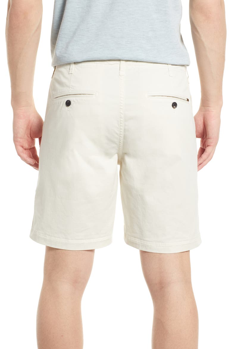 Men's Cotton Blend Chino Shorts, Alternate, color, EGGSHELL