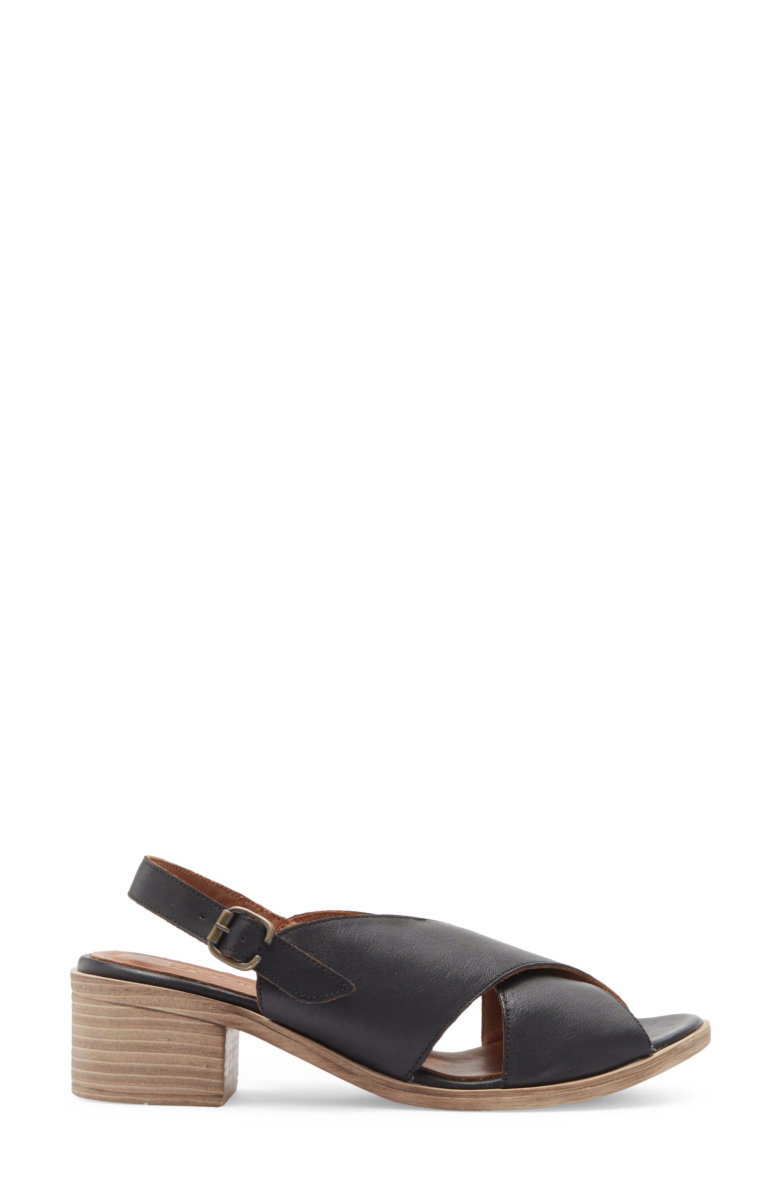 Bueno Owen Slingback Sandal, Alternate, color, Black