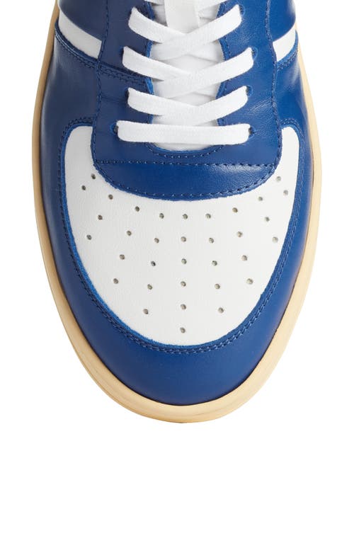 Collegium Pillar Destroyer High Top Sneaker In Blue