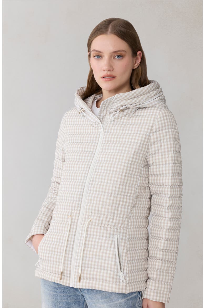 Ayleen 700 Fill Power Down Puffer Jacket, Alternate, color, LIGHT OAK