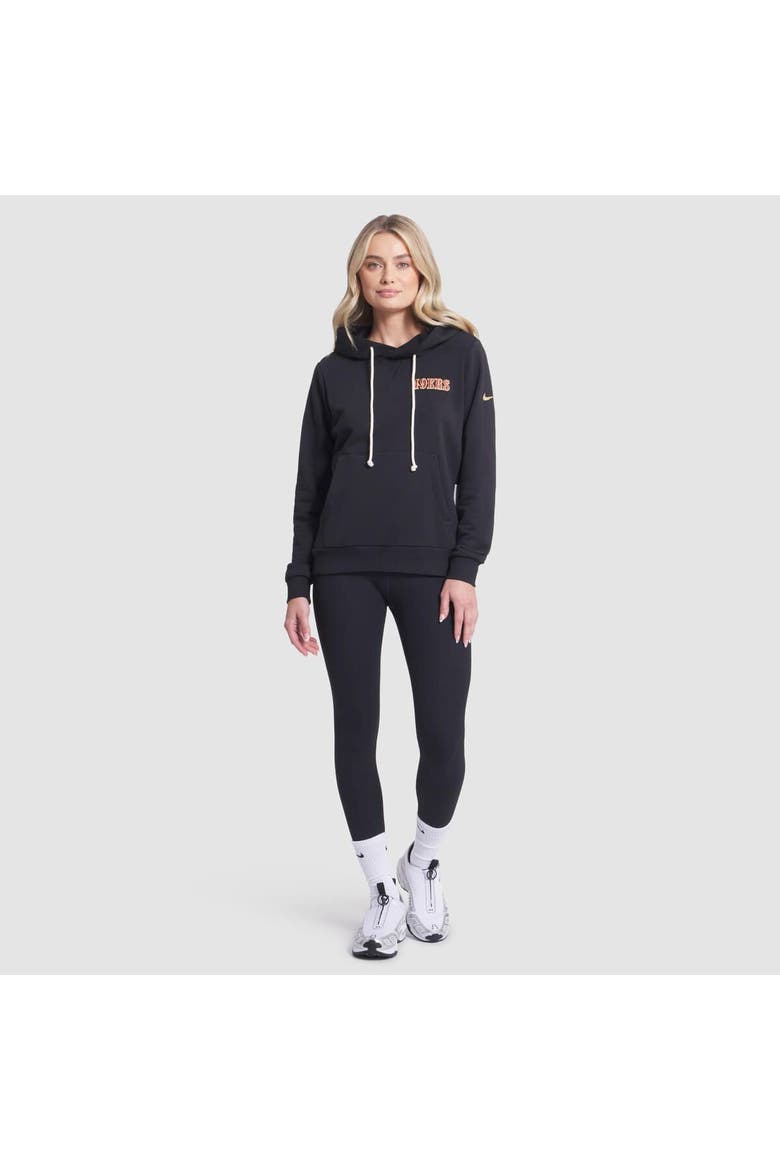 Women's Nike Black San Francisco 49ers 2025 Rivalries Collection Standard Issue Sideline Dri-FIT Hoodie, Alternate, color, Black