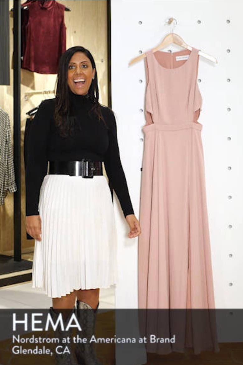 Side Cutout Evening Dress video