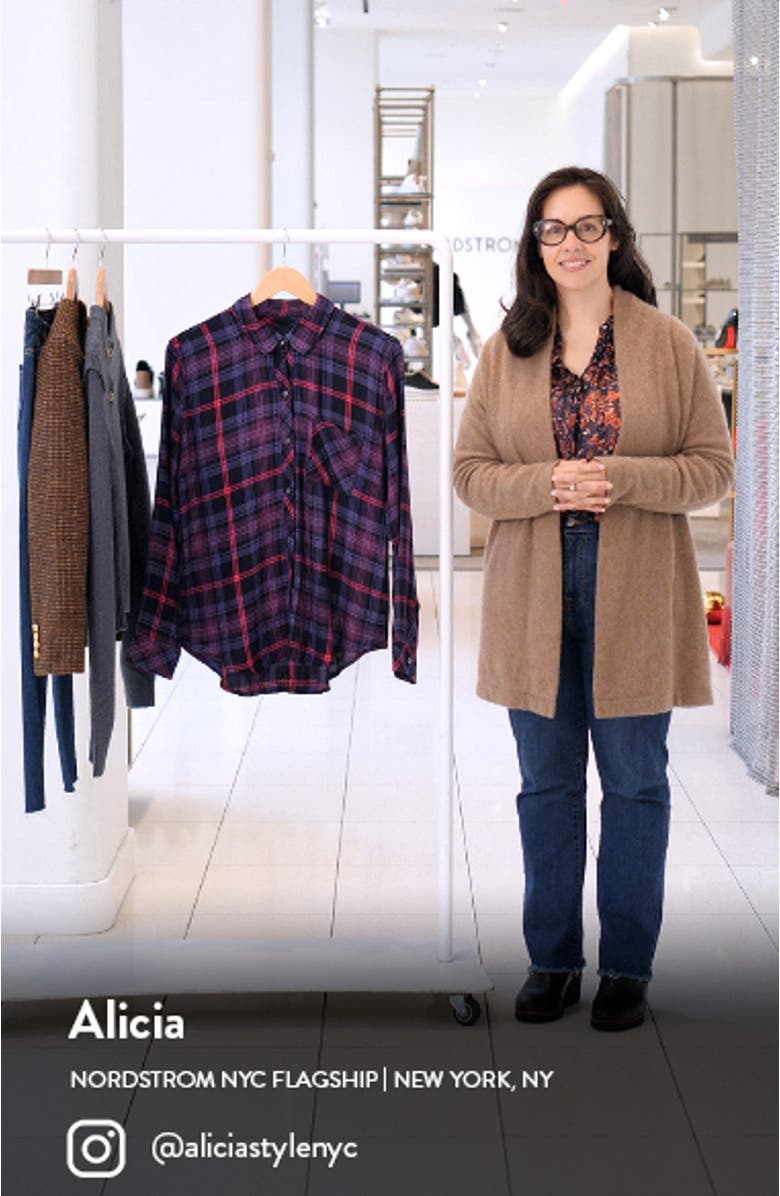 Hunter Plaid Button-Up Shirt, sales video thumbnail