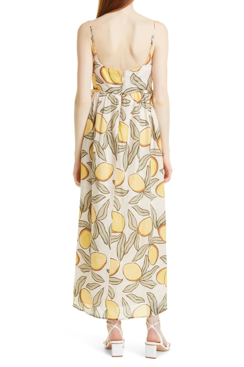 Empire Waist Dress, Alternate, color, MARZIPAN COMBO