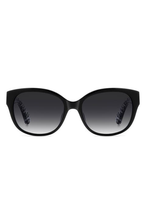 ninna 55mm gradient round sunglasses