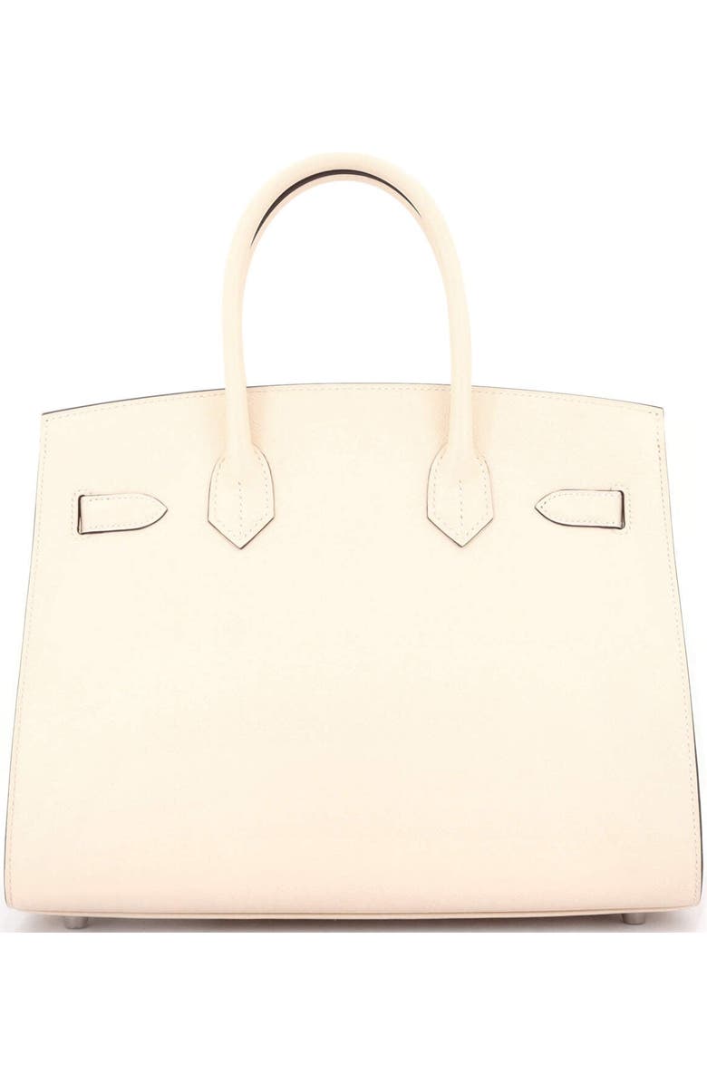 Pre-Owned Hermes Birkin Sellier Bag Light Epsom with Palladium Hardware 30, Alternate, color, Nata