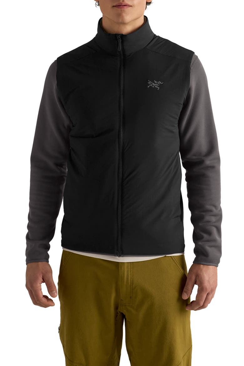 Atom Insulated Vest, Main, color, BLACK