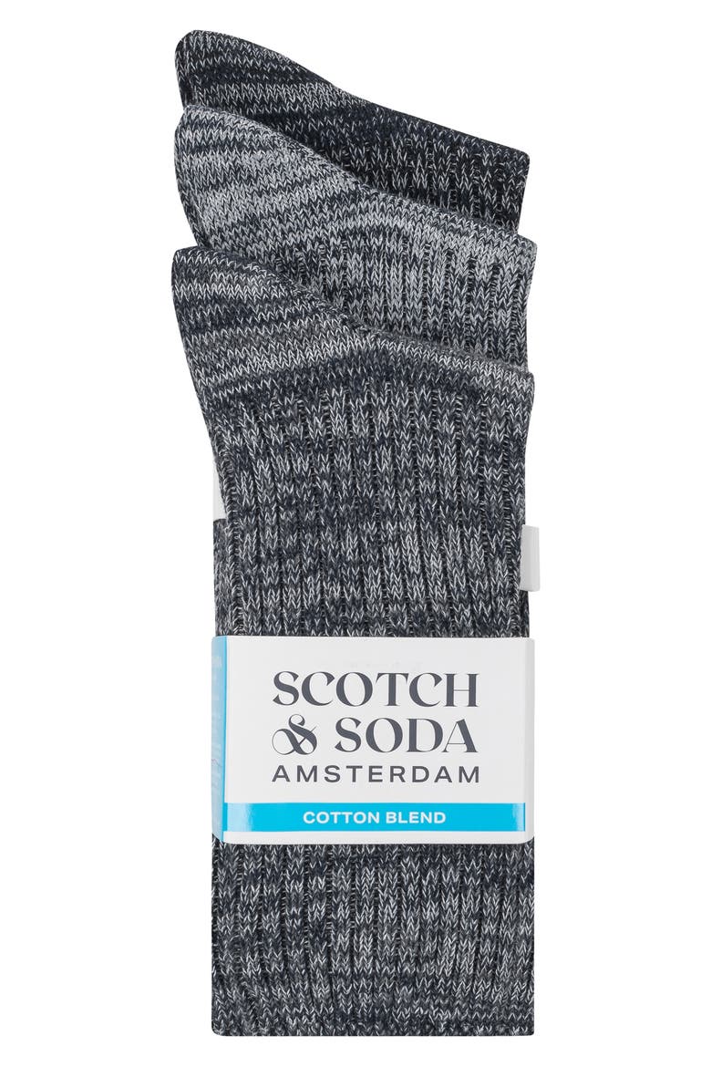 3-Pack Quarter Length Socks, Alternate, color, BLACK MULTI