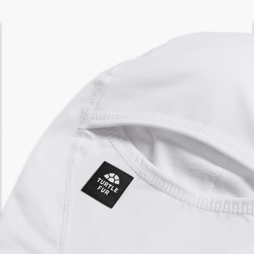 Turtle Fur Maxclava Balaclava In White