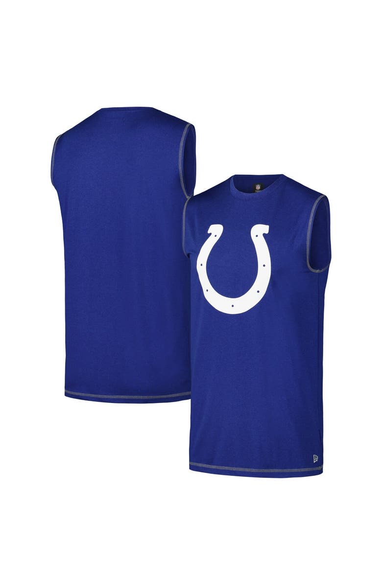 New Era Men's New Era Royal Indianapolis Colts Tank Top, Alternate, color, Royal