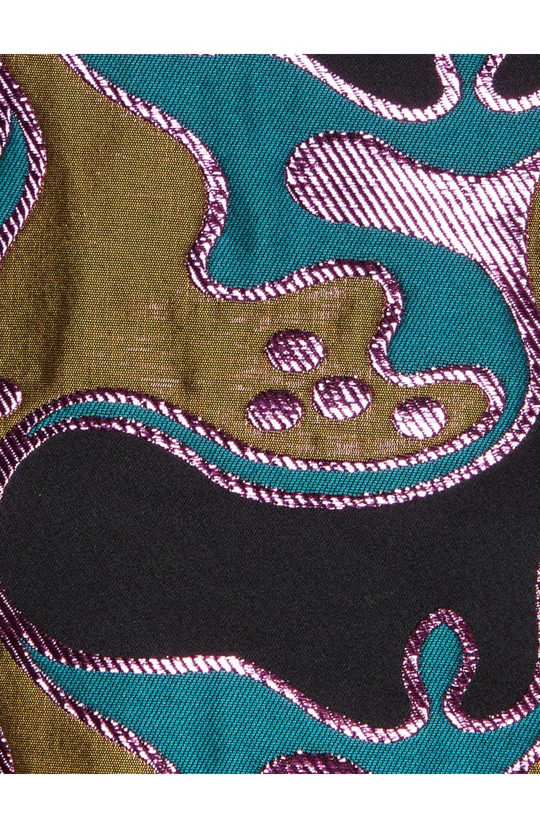 La DoubleJ Super Swing Dress Spritz Blue Petrol, Alternate, color, 