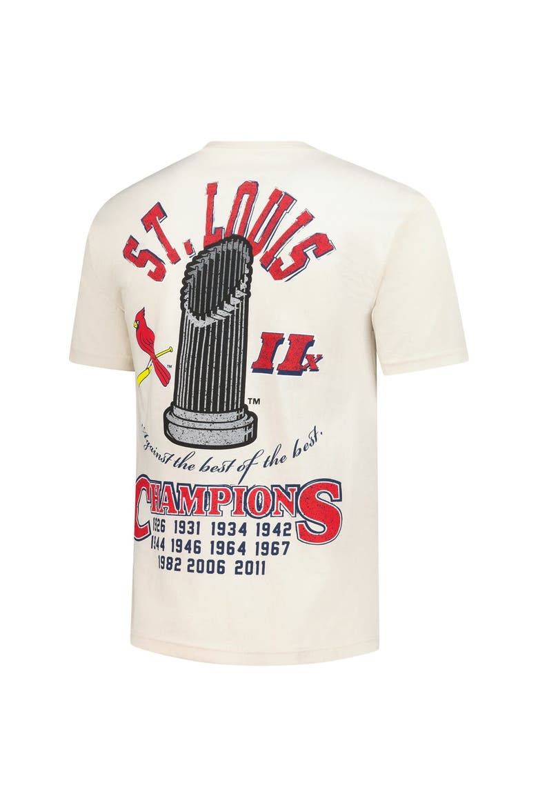 Men's Mitchell & Ness  Cream St. Louis Cardinals Legacy Defined T-Shirt, Alternate, color, Cream