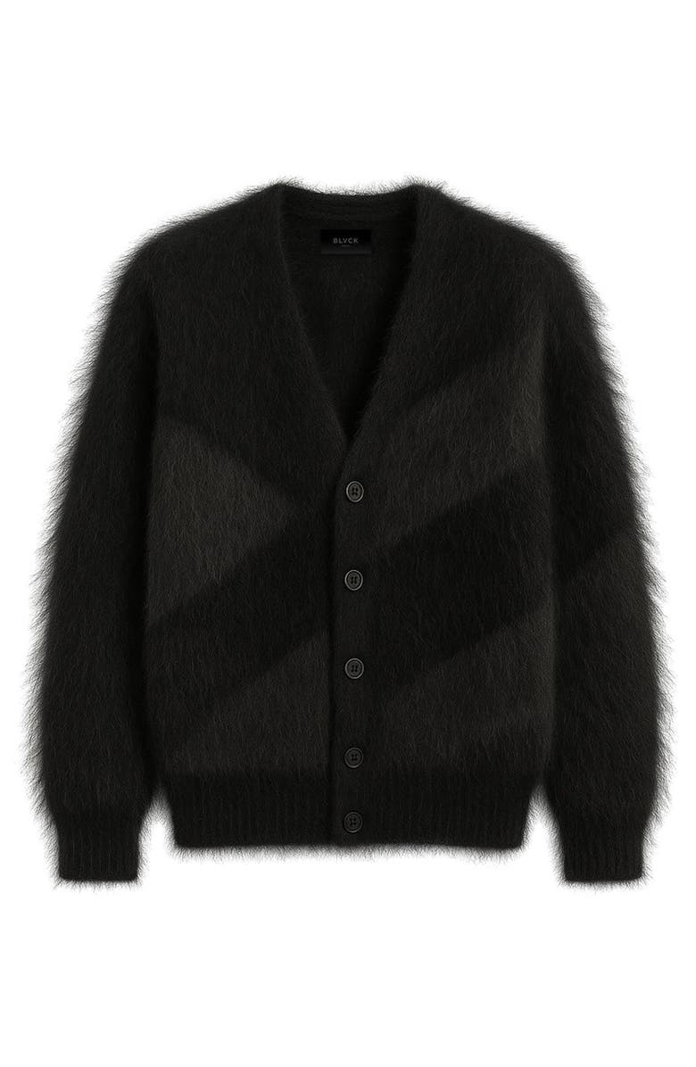 Blvck Signature Mohair Cardigan, Alternate, color, 