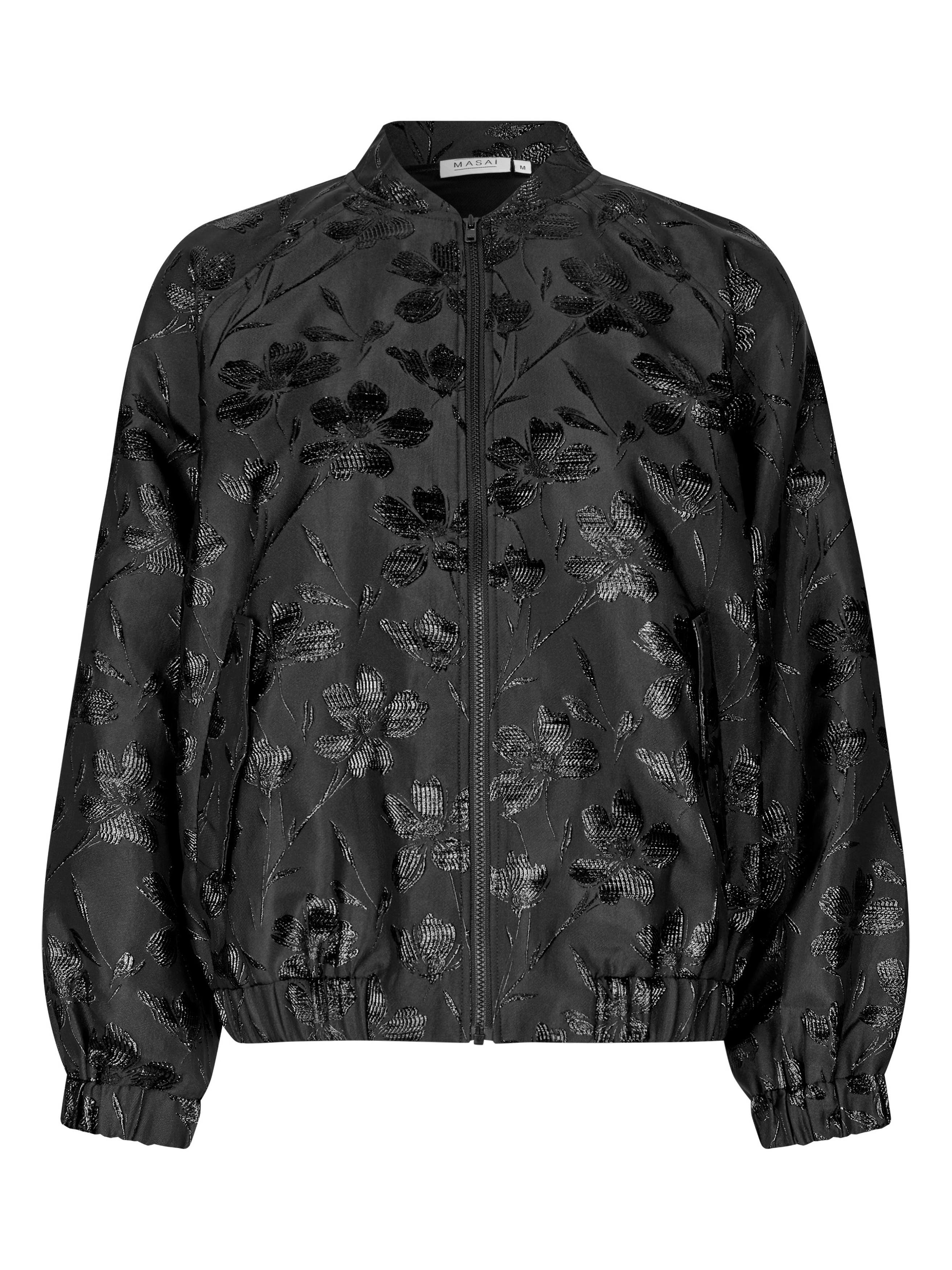 MaJossana Jacquard Bomber Jacket - image 2