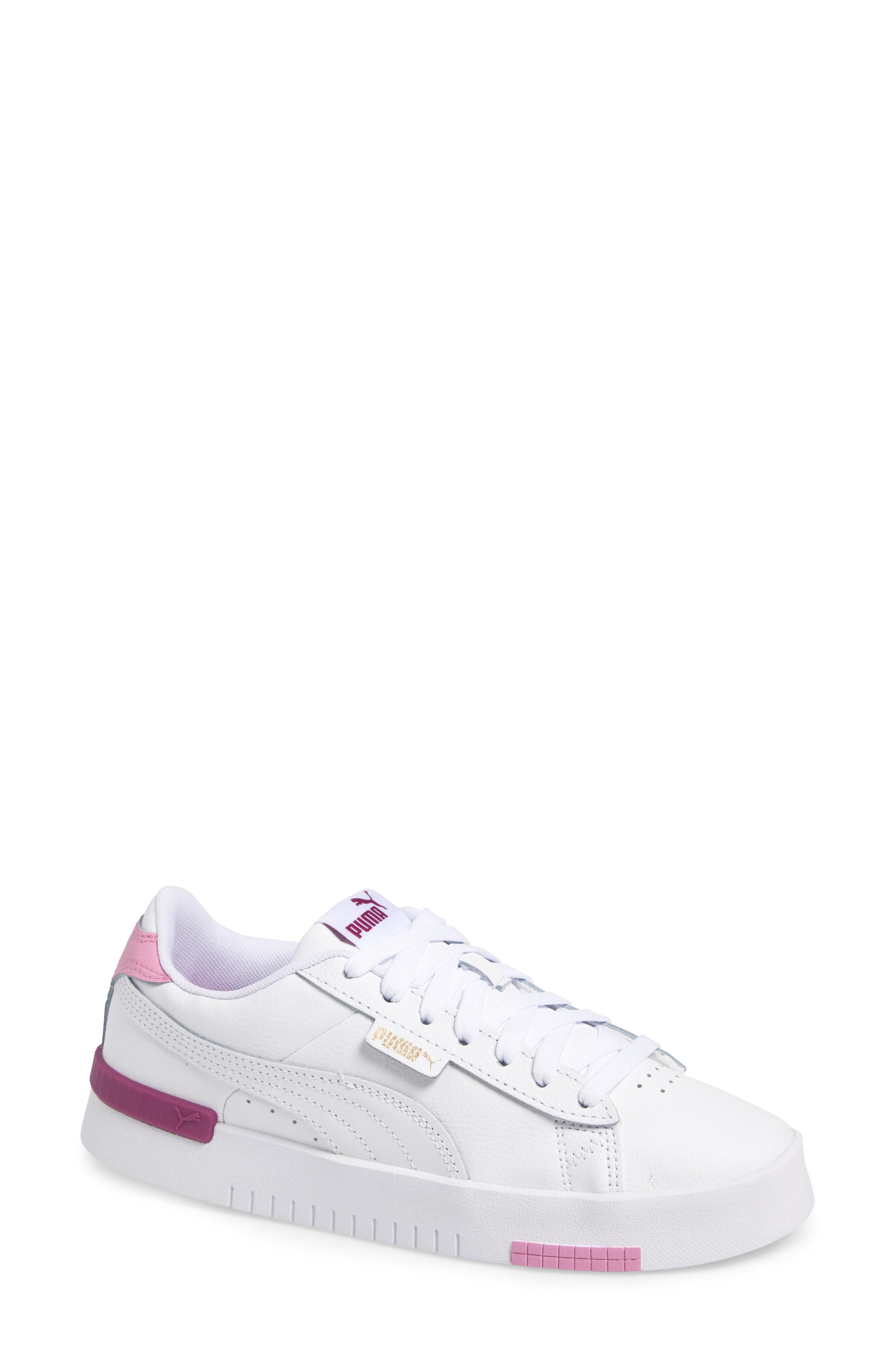 PUMA Jada Renew Sneaker, Main, color, Puma White-Puma Gold-Mauved