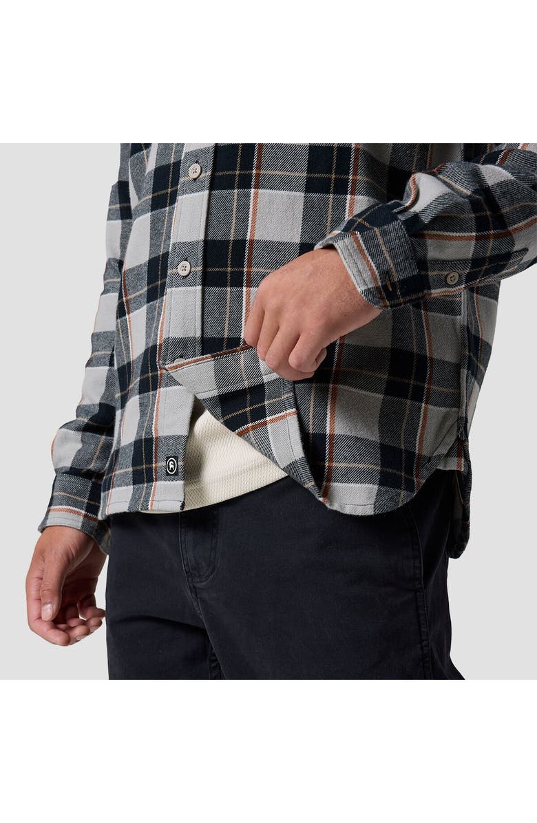 Backcountry Venture Midweight Flannel Shirt - Men's, Alternate, color, Goat Gray Drifter Plaid