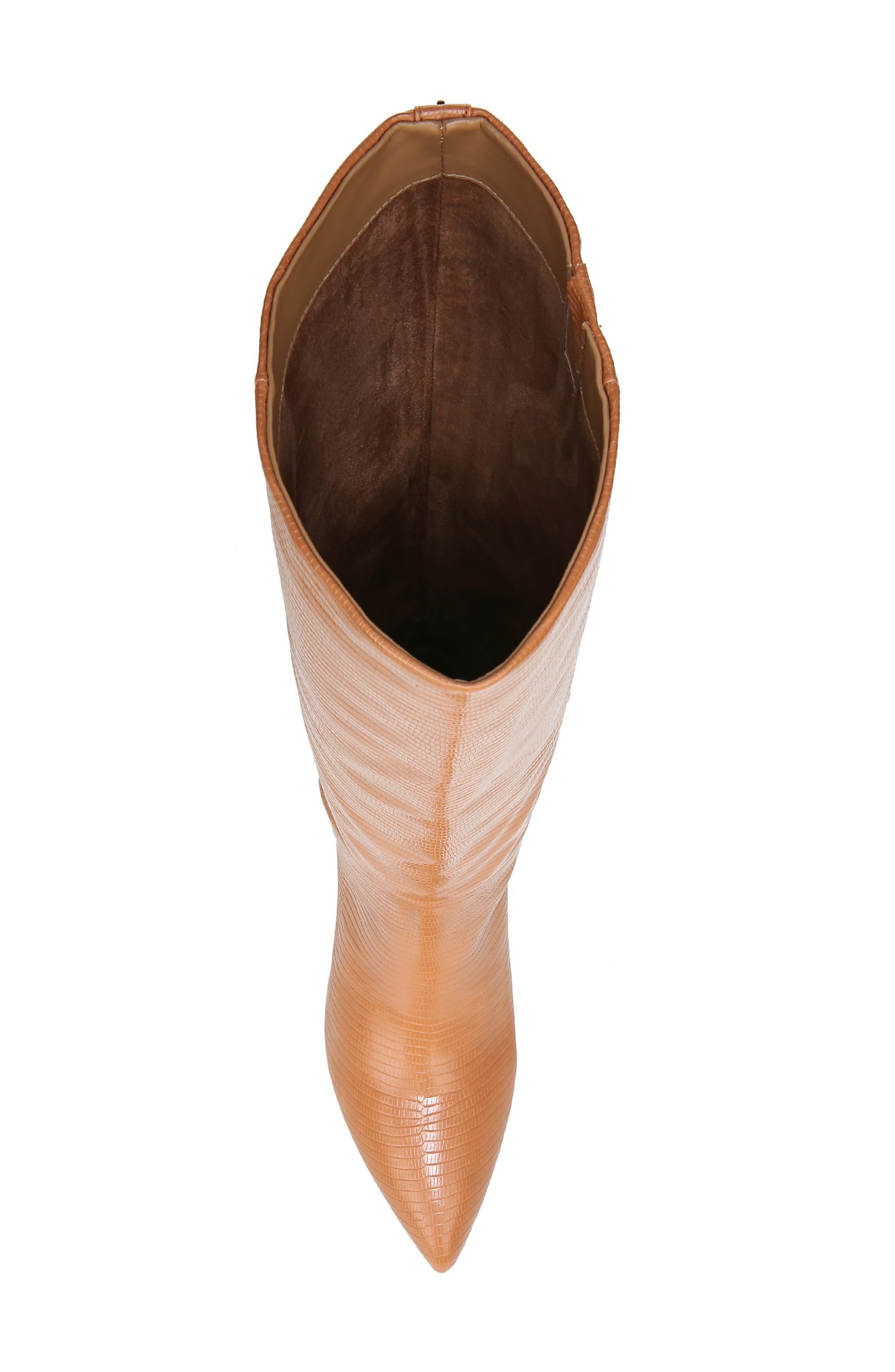 Uma Knee High Boot, Alternate, color, COPPER LEATHER