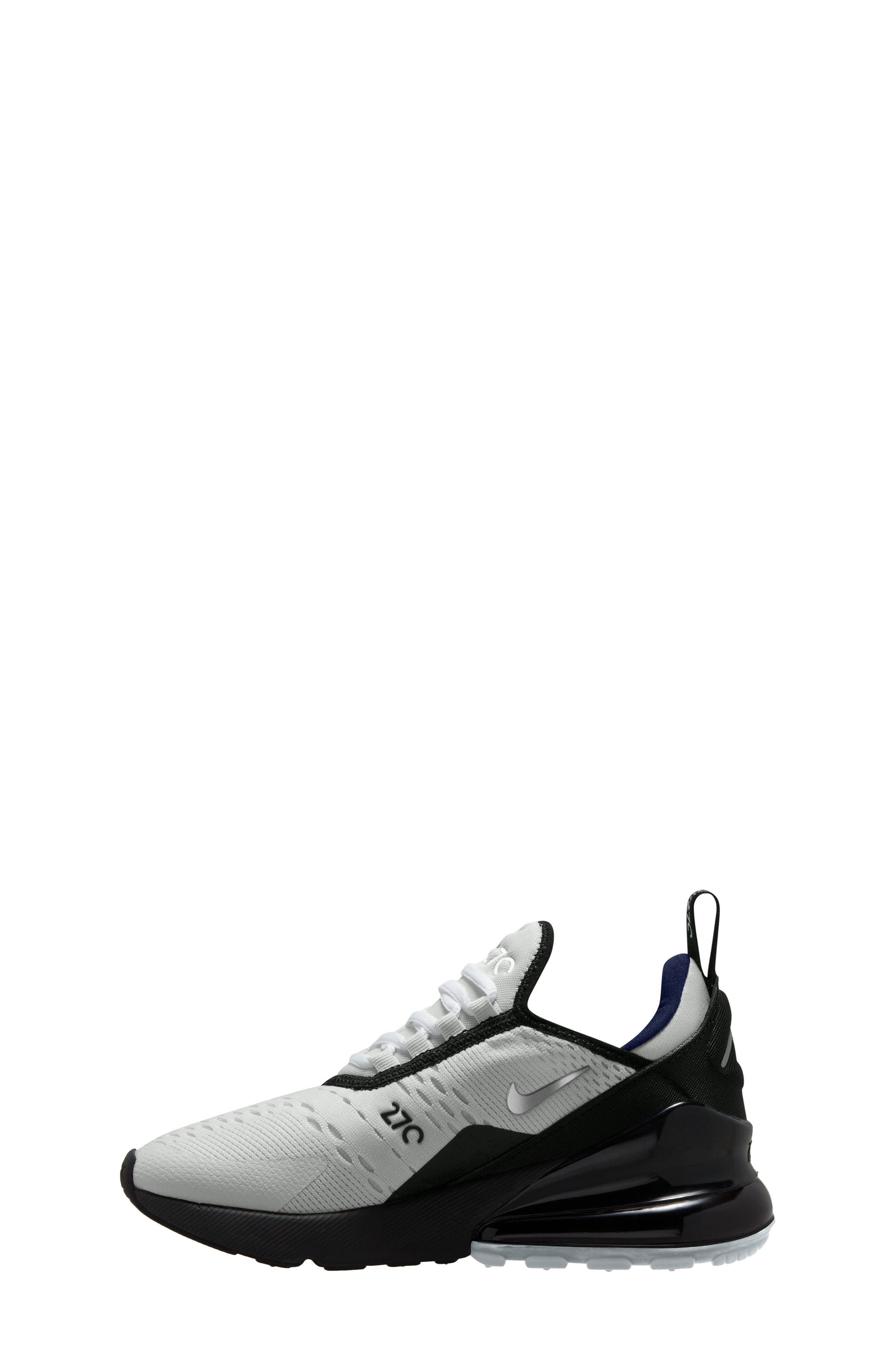 Air Max 270 Sneaker, Alternate, color, PHOTON/ COOL GREY/ BLACK