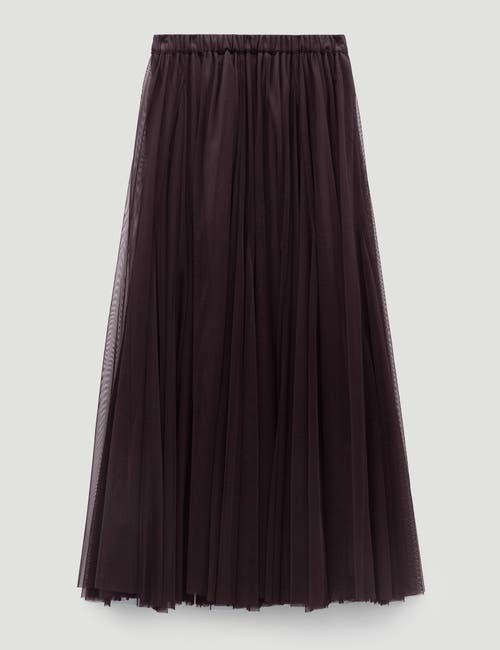 Hush Millie Tulle Maxi Skirt In Black