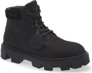 Moncler Peak City Nubuck & Suede Ankle Boot