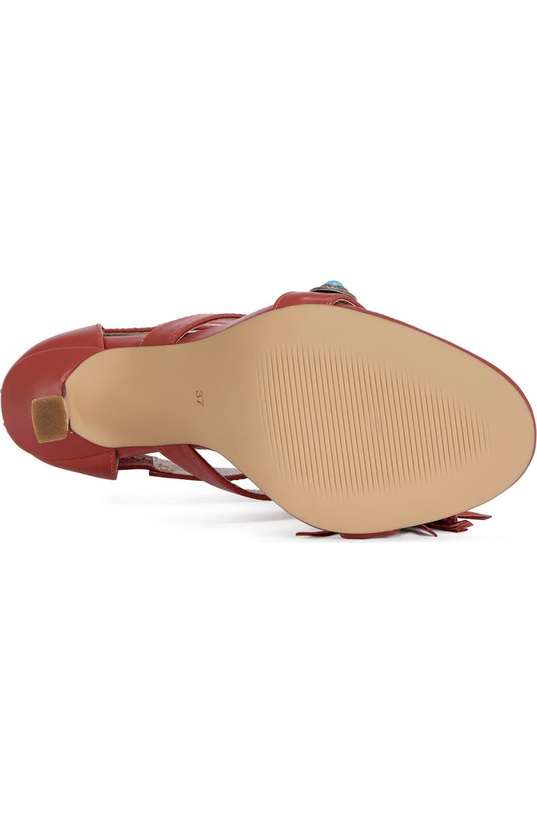 AZALEA WANG Sumac Stiletto Sandal, Alternate, color, Red
