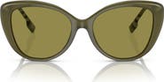 Burberry 54mm Cat Eye Sunglasses
