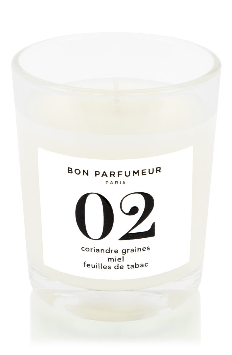 Bon Parfumeur Candle 02 Coriander Seed, Honey & Tobacco Scented Candle, Alternate, color,