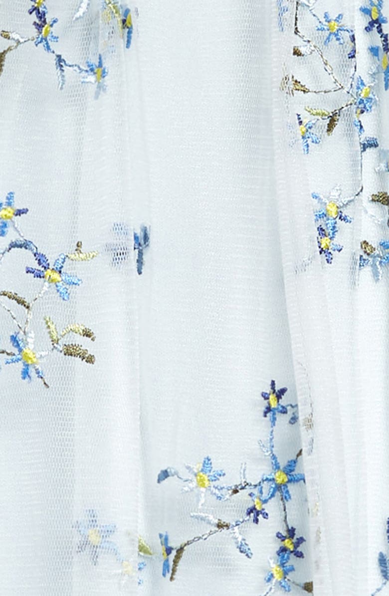 Pippa & Julie Kids' Floral Embroidered Party Dress, Alternate, color, 