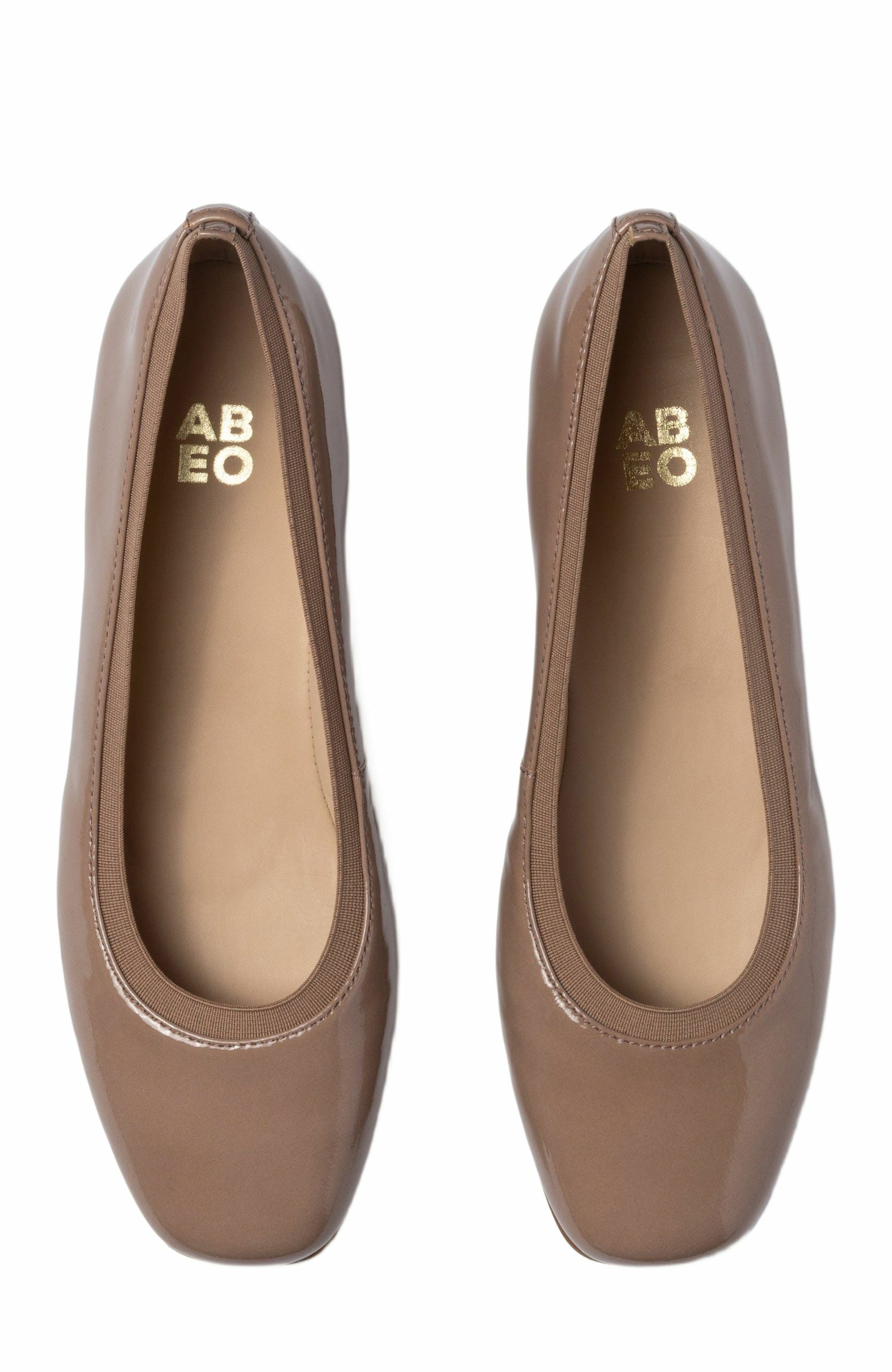 Cadence Ballet Flat, Alternate, color, Tan Pat - Regular