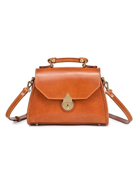 Laurel Genuine Leather Classic Everyday Satchel