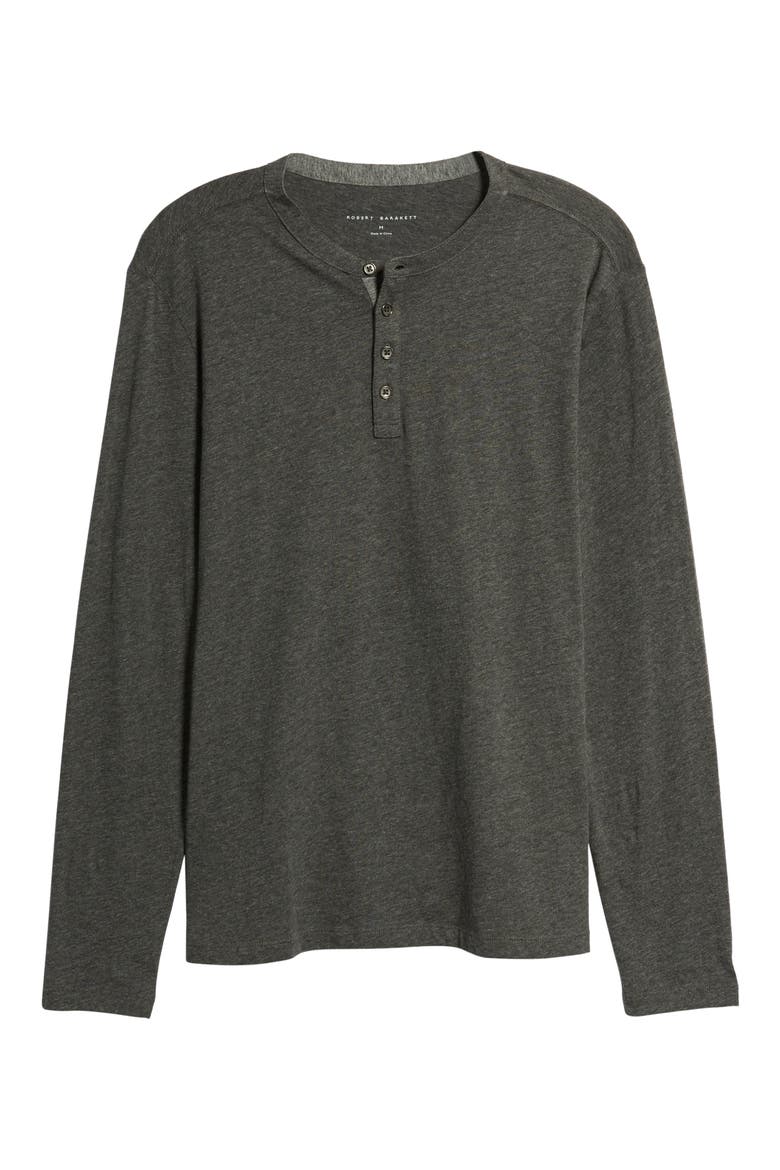 Flynn Long Sleeve Henley, Alternate, color, CHARCOAL