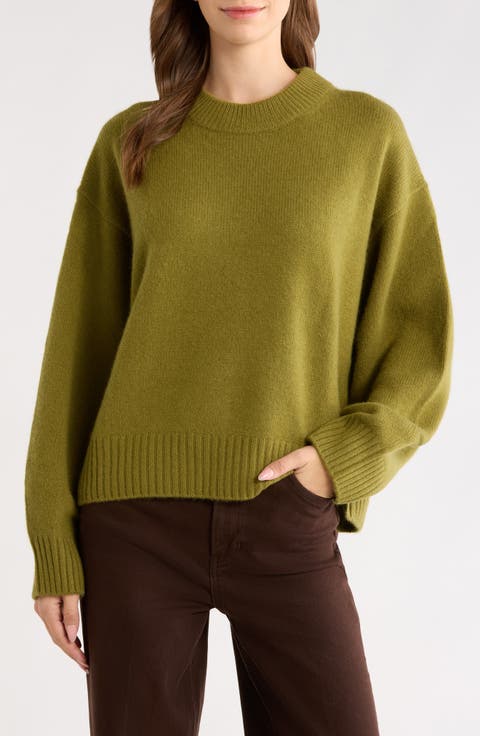 Cove Cashmere Oversized Crewneck Sweater