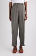 Dries Van Noten Pakora Multistripe Fluid Cuffed Pants