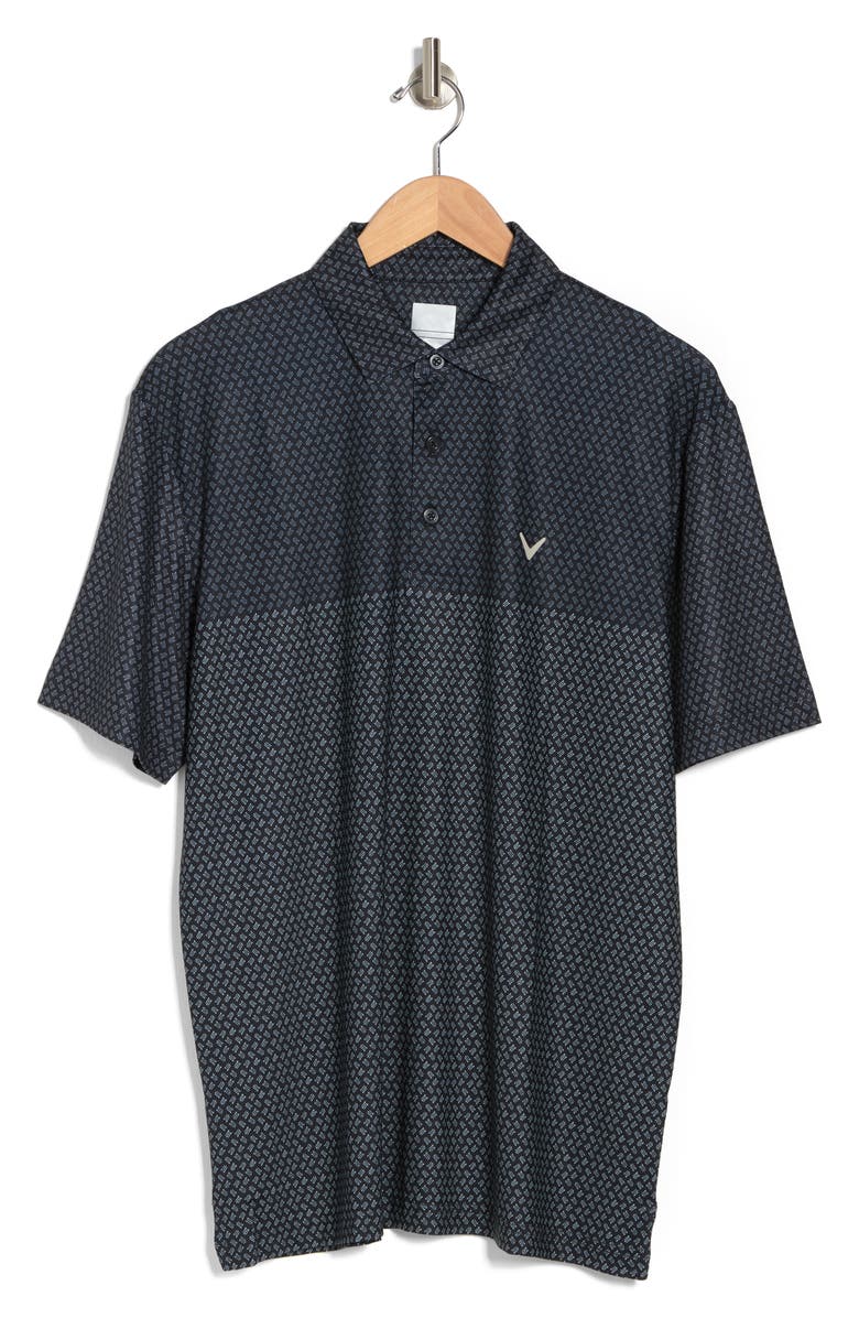 Callaway Golf<sup>®</sup> Colorblock Novelty Short Sleeve Polo, Alternate, color, 