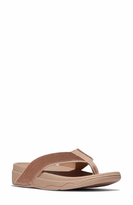 Surfa Sequin Post Toe Sandal