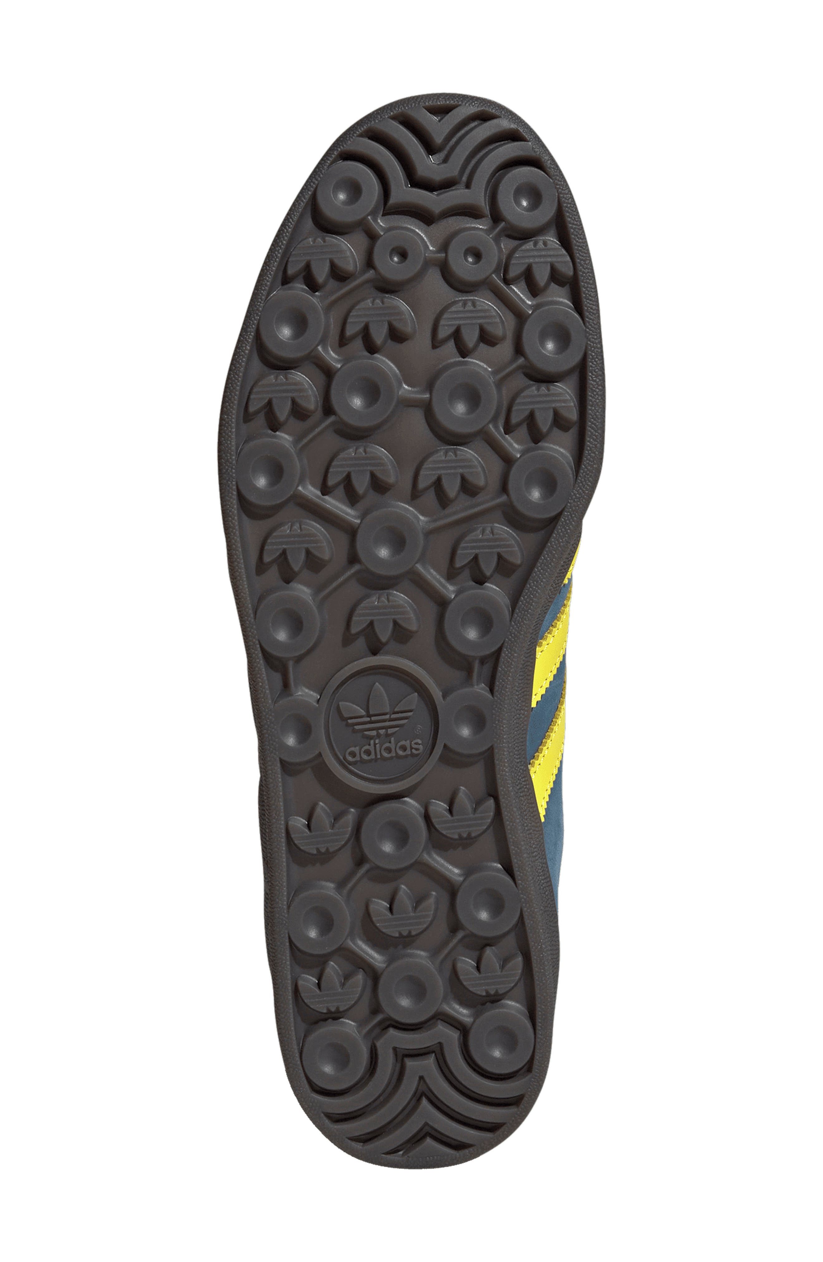 Gender Inclusive Gazelle Indoor Pro Sneaker, Alternate, color, SHOCK YELLOW/ CHARCOAL
