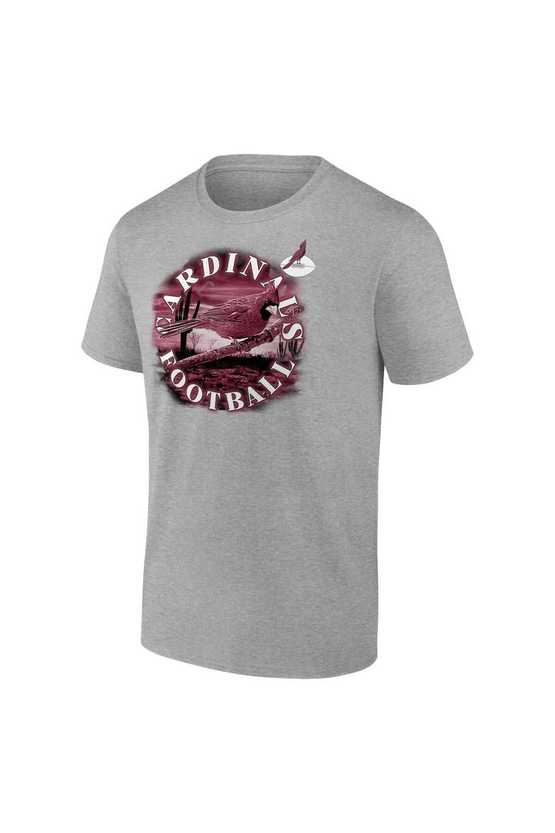 Men's Fanatics Branded Heathered Gray Arizona Cardinals Big & Tall Sporting Chance T-Shirt, Alternate, color, Heather Gray