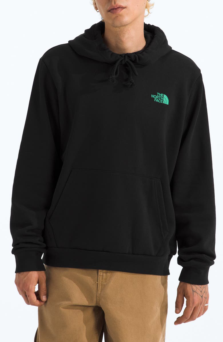 The North Face Celestial Drift Graphic Hoodie, Main, color, Tnf Black