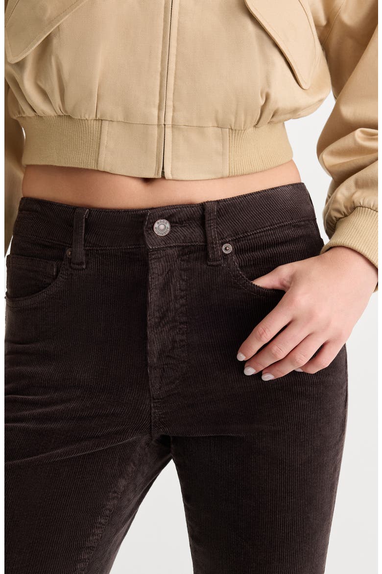 Good Classic High Waist Bootcut Corduroy Jeans, Alternate, color, ESPRESSO