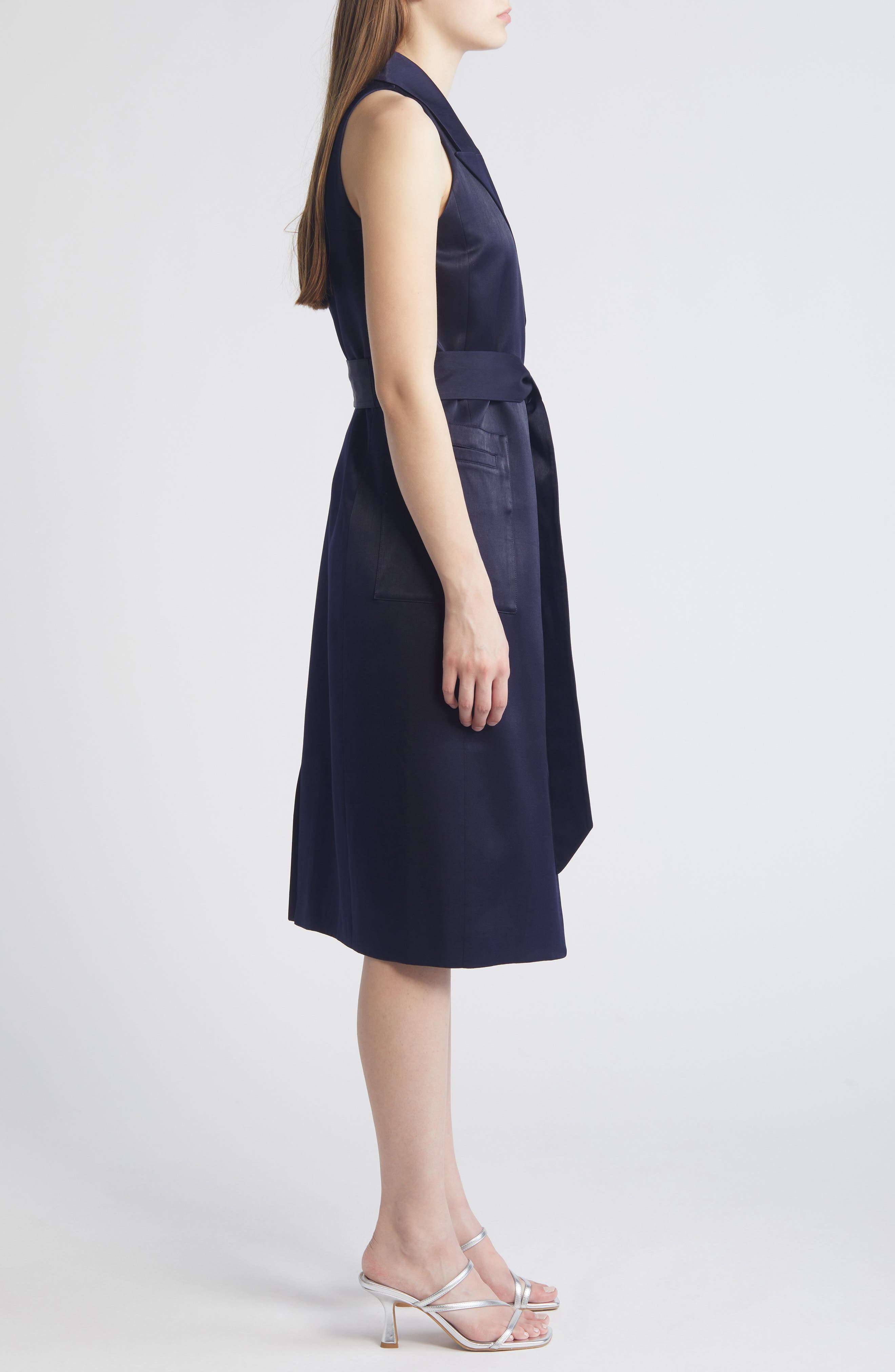 Ted Baker London Terrud Sleeveless Satin Sheath Dress | Nordstromrack
