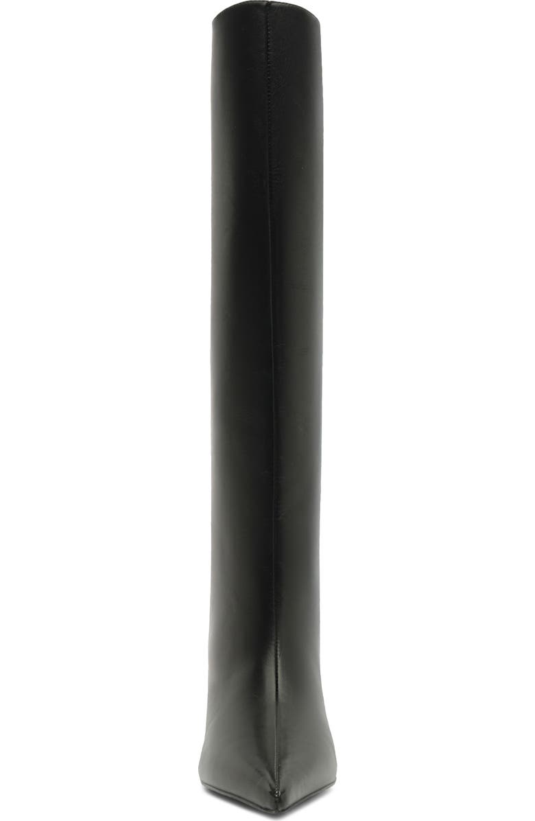 Schutz Lexi Pointed Toe Knee HIgh Boot, Alternate, color, Black