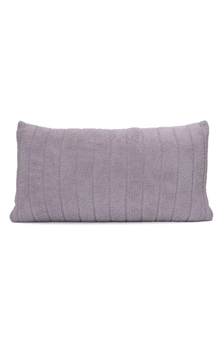 Barefoot Dreams<sup>®</sup> CozyChic<sup>®</sup> Textured Stripe Pillow, Alternate, color, Beach Rock