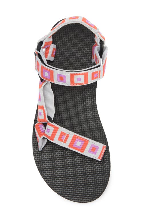 Teva Midform Universal Sandal In Retro Squares Explore