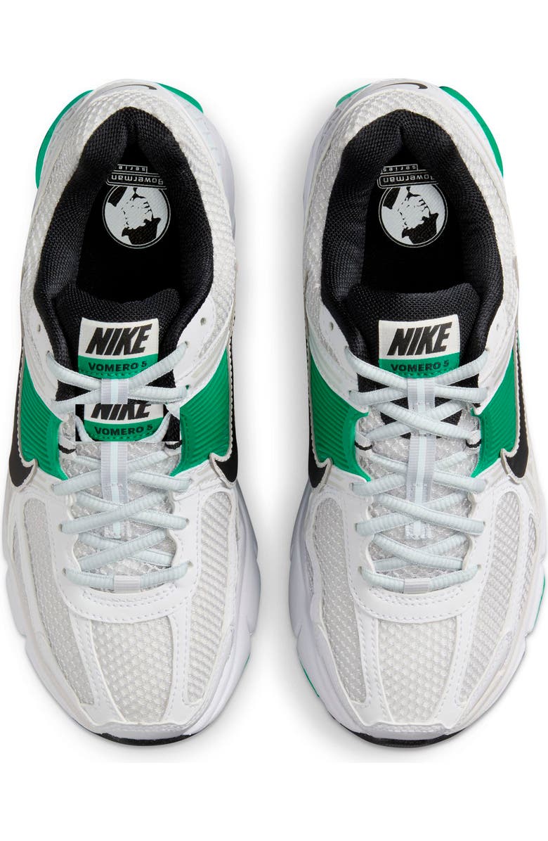 Nike Zoom Vomero 5 Sneaker, Alternate, color, White/ Black/ Stadium Green