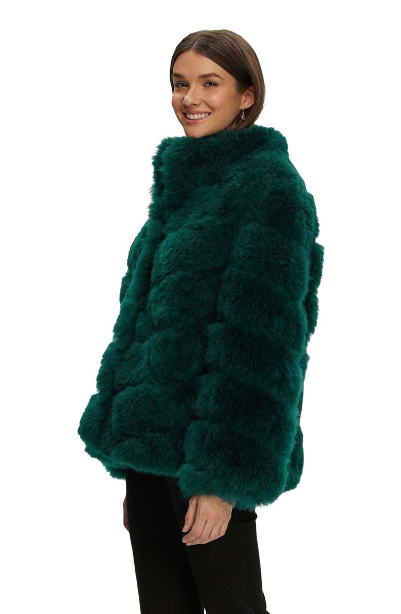 GORSKI Select Genuine Shearling Jacket, Alternate, color, Forest Green