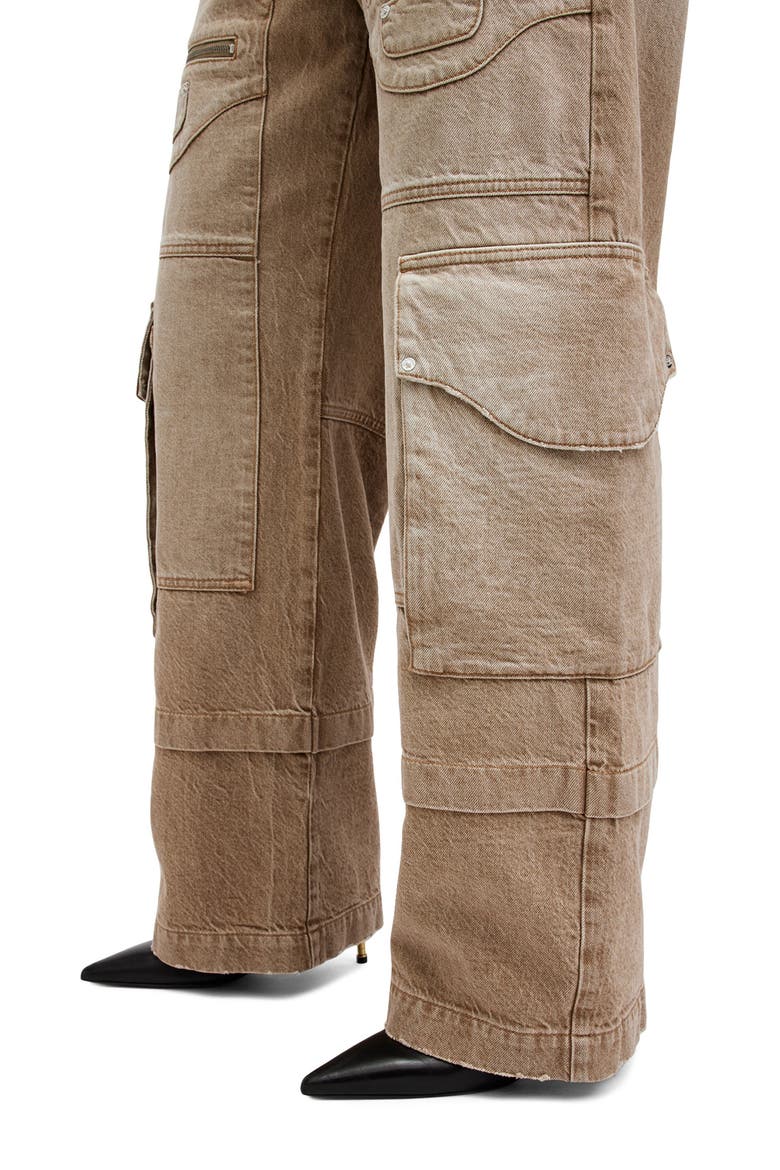 Archie Cargo Jeans, Alternate, color, LIGHT BROWN